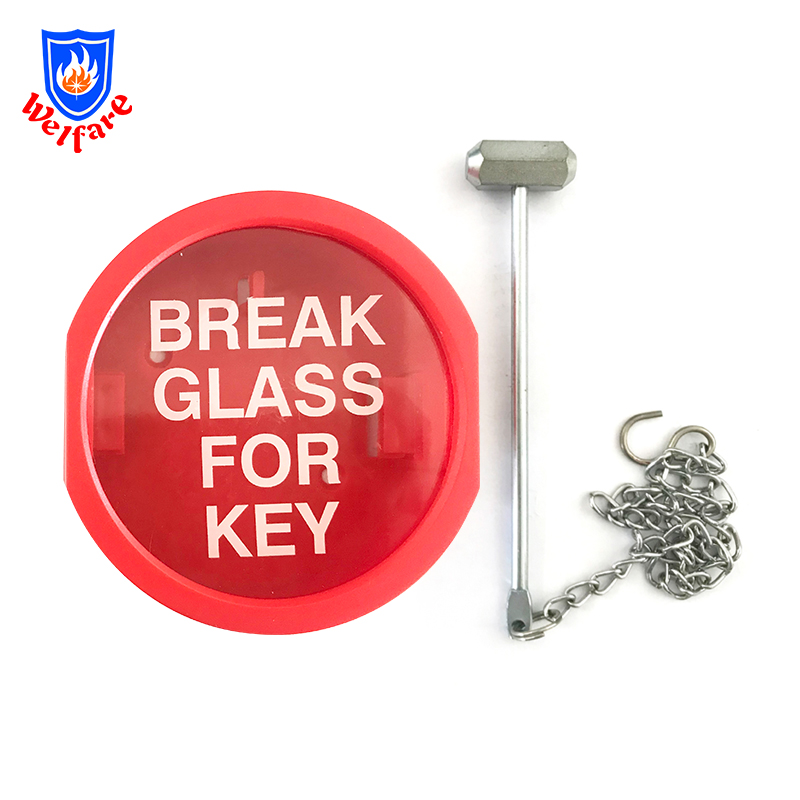 Fire fighting manual call point break glass