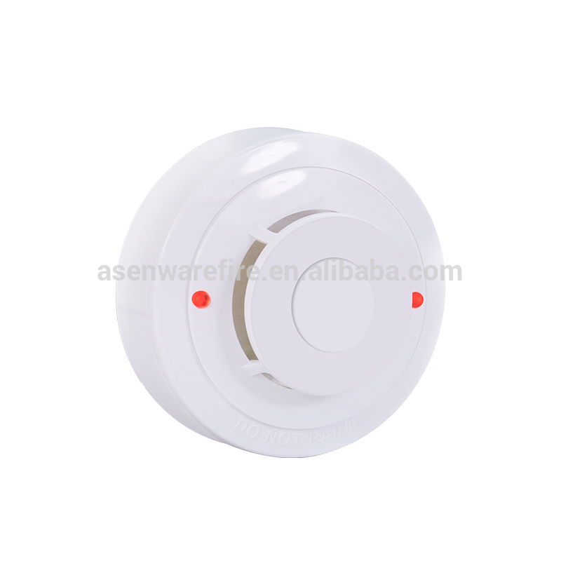 2-Wire Optical Conventional Fix Temperature Heat Detector Alarm with CE