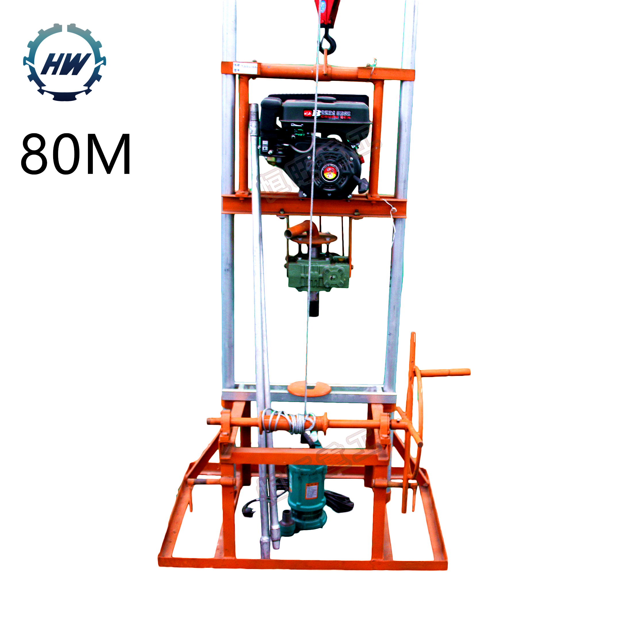 Hose use Rotary Water well drilling rig machine cheap price