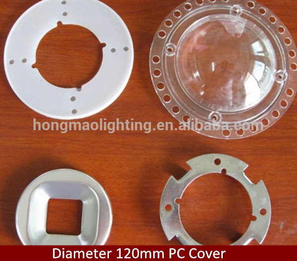 120 mm pc reflector 120mm pc cover high bay cob led plastic cover