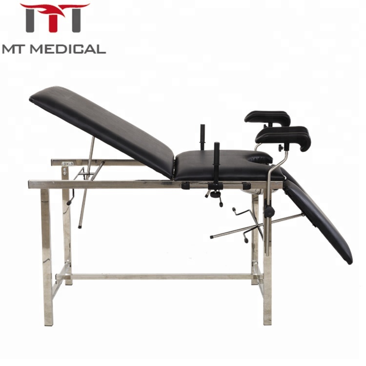 Good price gynecology table stainless steel obstetric delivery bed