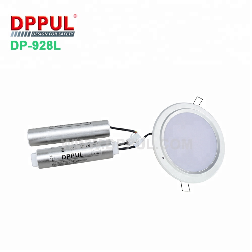 High Quality Ceiling Embedded Rechargeable LED Emergency Downlight