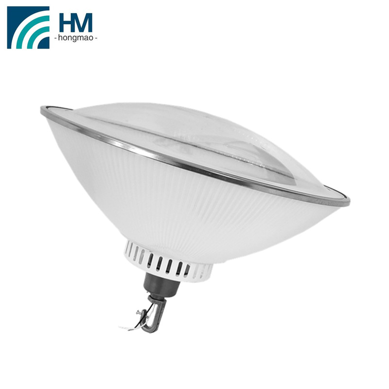 Dimmable led high bay reflector 19inch 90 degree 123mm 143mm installation hole for 200w LED High Bay Lamp shade