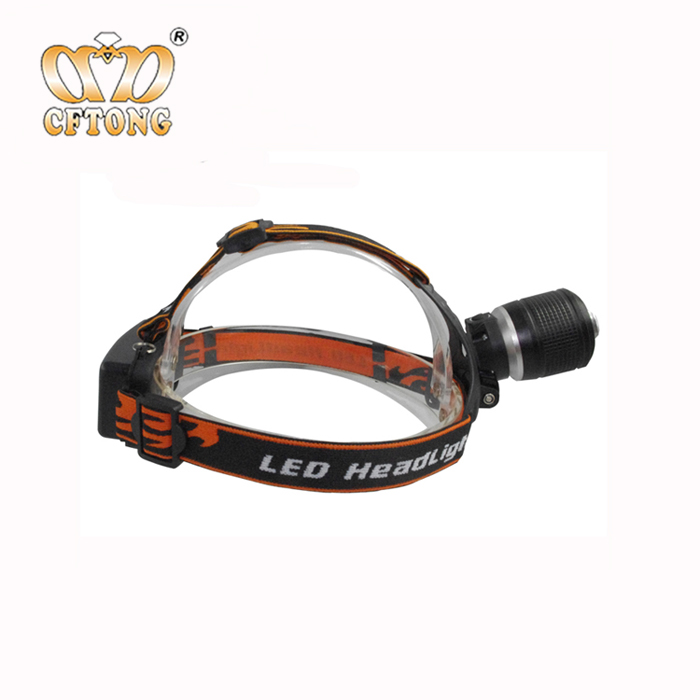 Rechargeable Battery Led Super Bright Zoomable Professional Headlamp