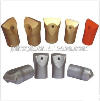 Rock drilling spare parts tapered chisel bit