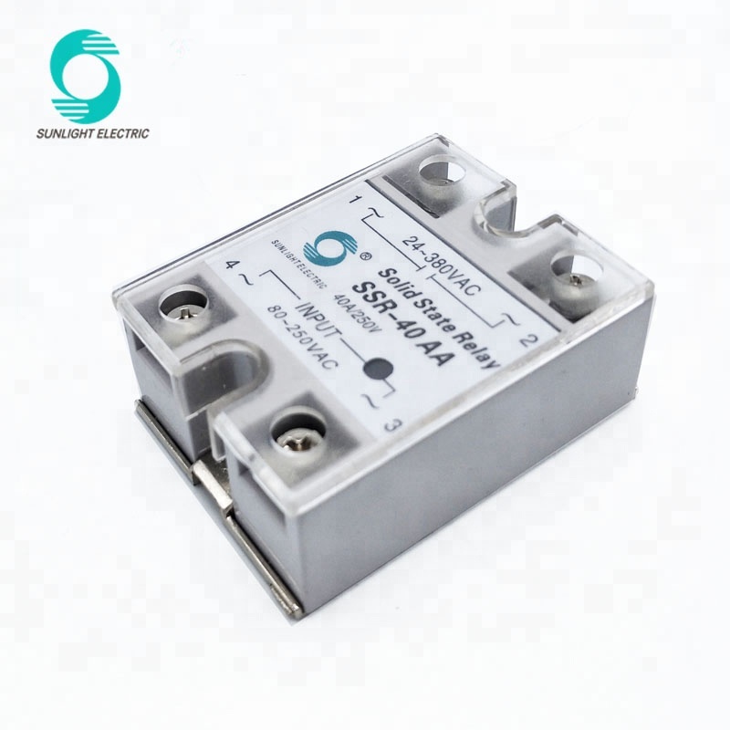 ZG3NC-340A SSR-40AA ac to ac 40A 480VAC ssr solid state relay