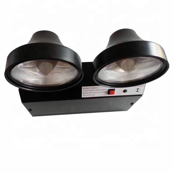 Non-maintained Operation Two Head LED SOLO EMERGENCY LIGHT