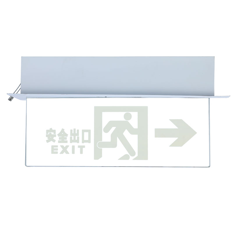 Wholesale Hign Brightness Ceiling Mounted Directions Exit Sign LED Recessed Emergency Evacuation Light