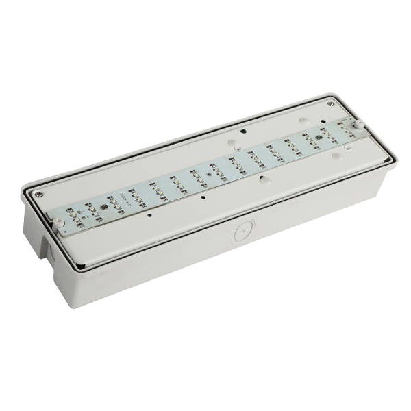 Emergency LED Bulkhead Rechargeable IP65 3W LED For 3hrs