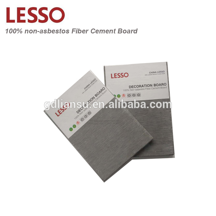 High density fiber cement board use exterior wall panel for fadaca