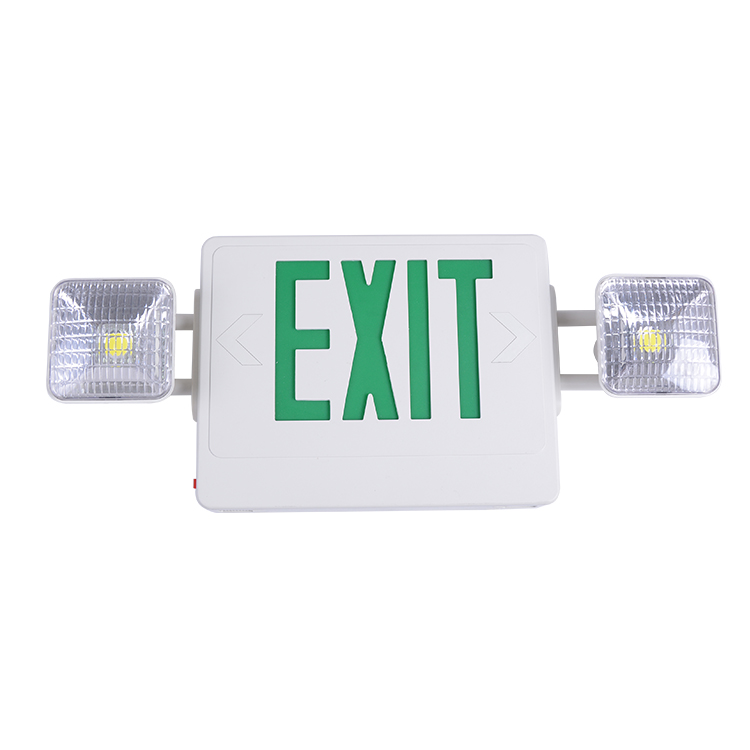 Newest big power COB SMD LED exit sign board red green emergency led light