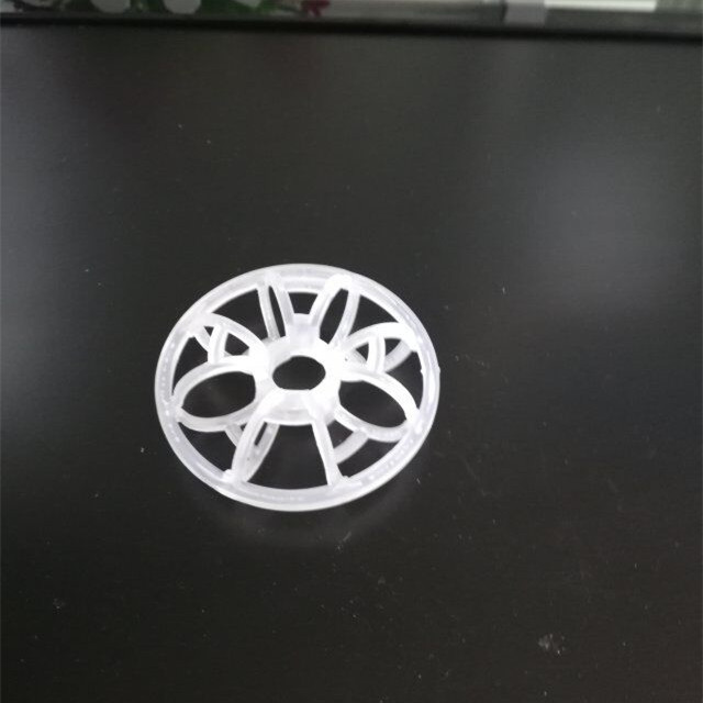 D95mm Mass Transfer Media Plastic Teller Rosette Ring