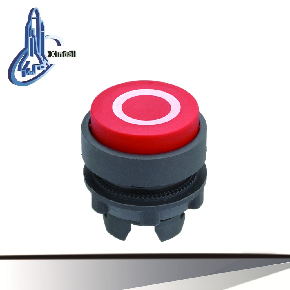 good quality red convex push button switch head/parts LAY4-EL432