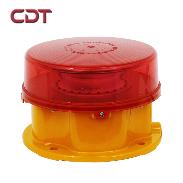 Red flashing led obstruction warning light