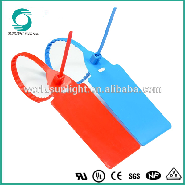 SFS-450 PA 66 nylon cable tie plastic security seal/plastic safety seal