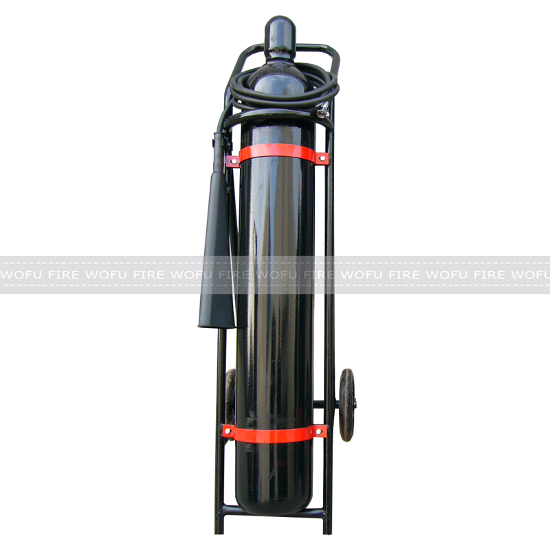 High Pressure 25KG Trolley CO2 Fire Extinguisher