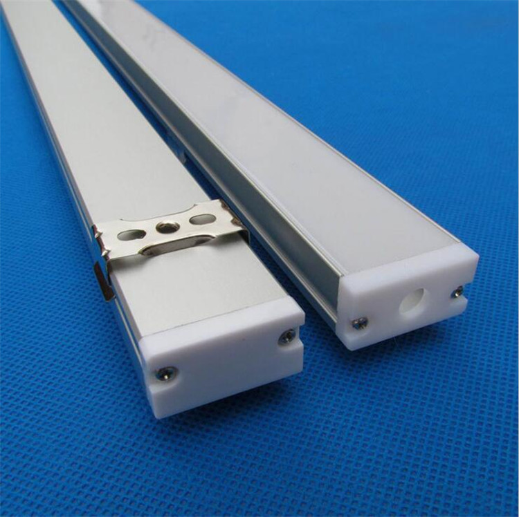 LED U-shape Bar Strip Light Shell Aluminum lampshade extrusion