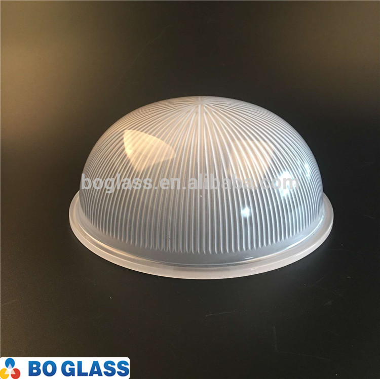 Round lamp glass cover, ultra clear round glass, Flat Tempered Frosted Glass Ceiling Light Cover