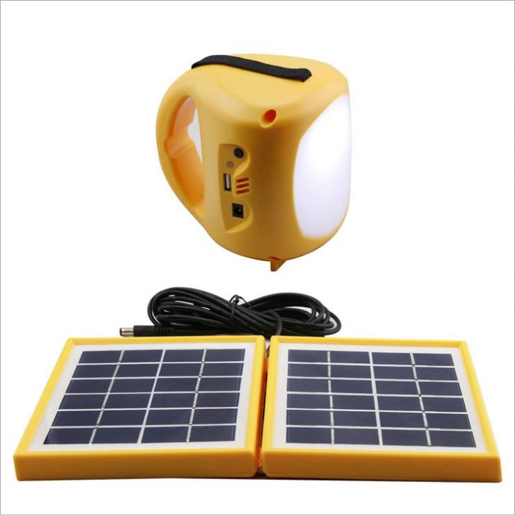 2019 Hot sale Tent use solar rechargeable camping lantern led lamp