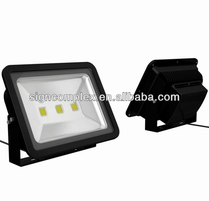 150W black housing flood building lamp