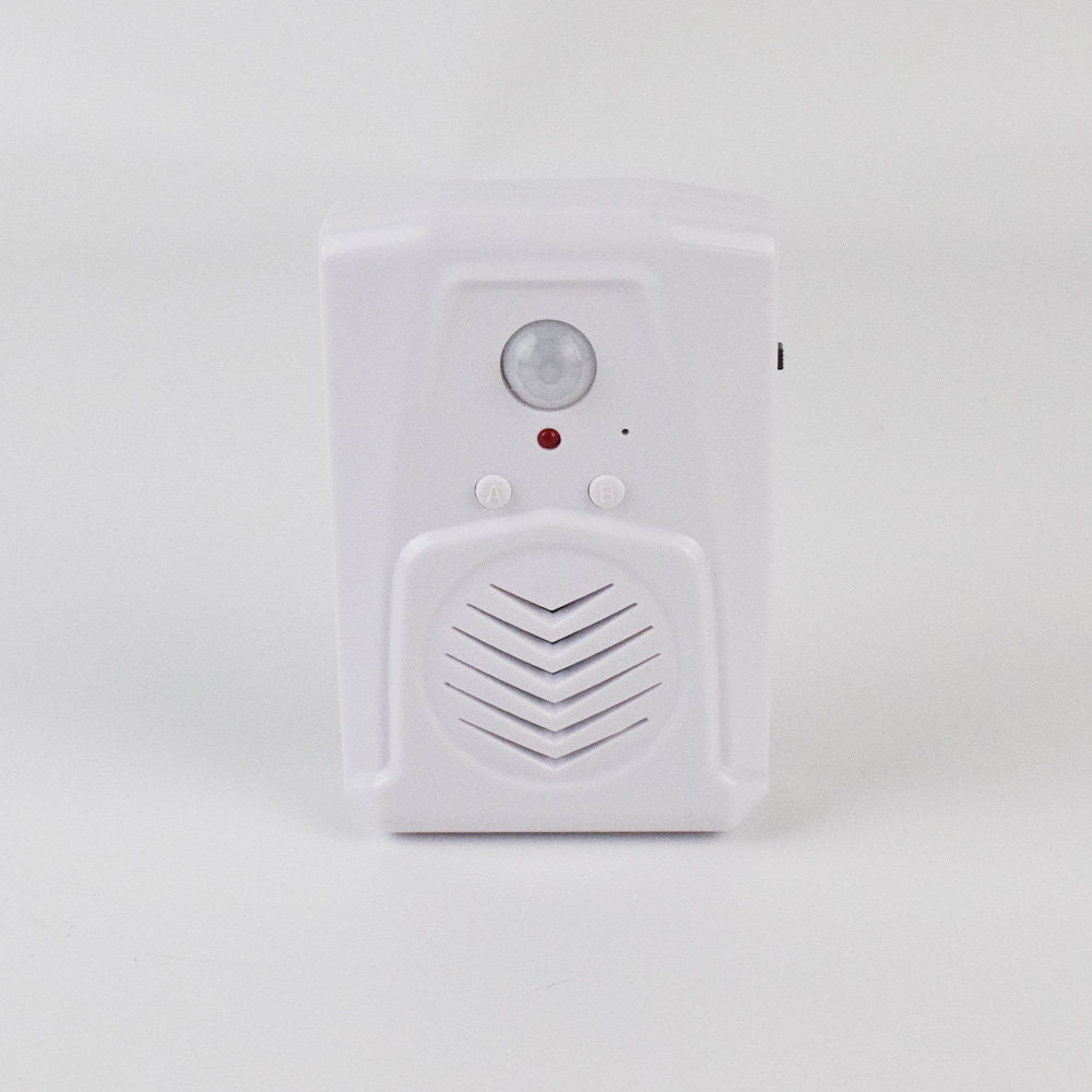 Customizable Voice Wireless PIR Infrared Motion Sensor Doorbell or Alarms