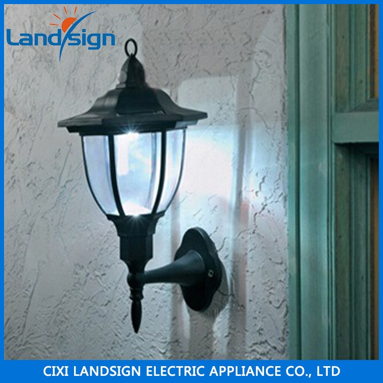 outdoor wall lamp XLTD-249W palace-style lantern solar sensor wall light