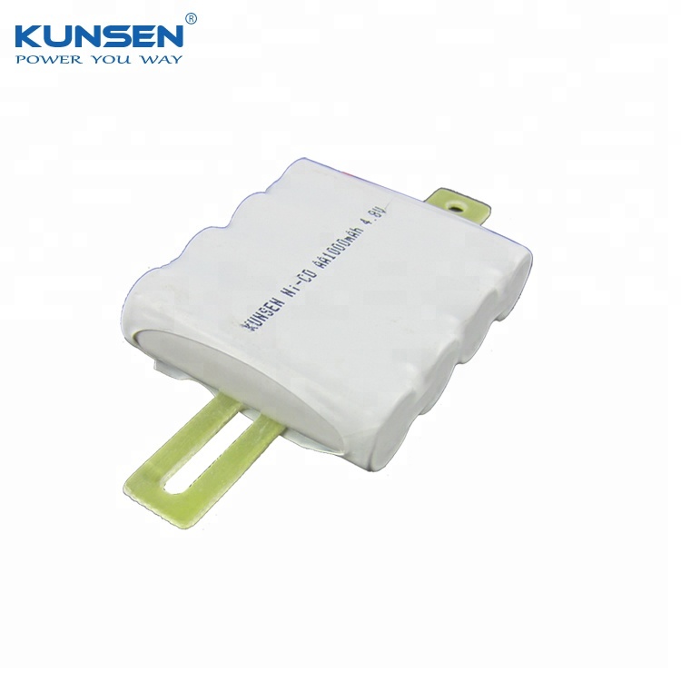 Ni-CD 4.8V AA1000mAh rechargeable rechargeable 4.8V battery pack