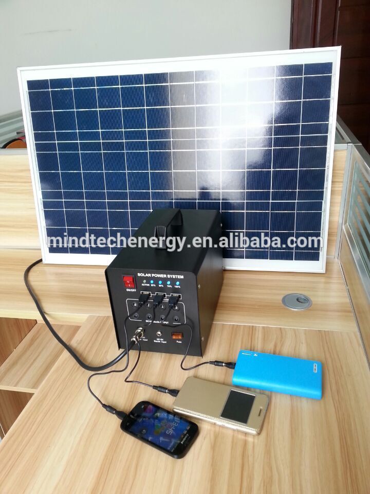 60watt solar energy kit for solar energy fan solar energy lighting TV
