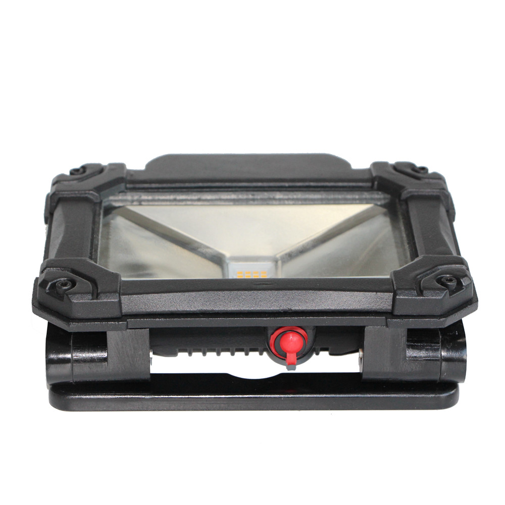 10W 800LM LED Work Light, Rechargeable Portable Waterproof LED Flood Lights for Outdoor Camping Hiking Emergency Car Repairing