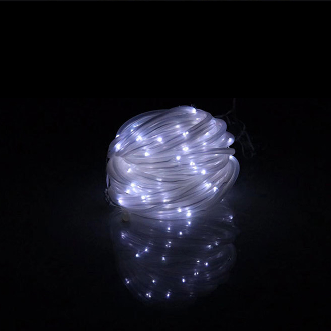 39ft Solar rope Christmas lights outdoor string lamp