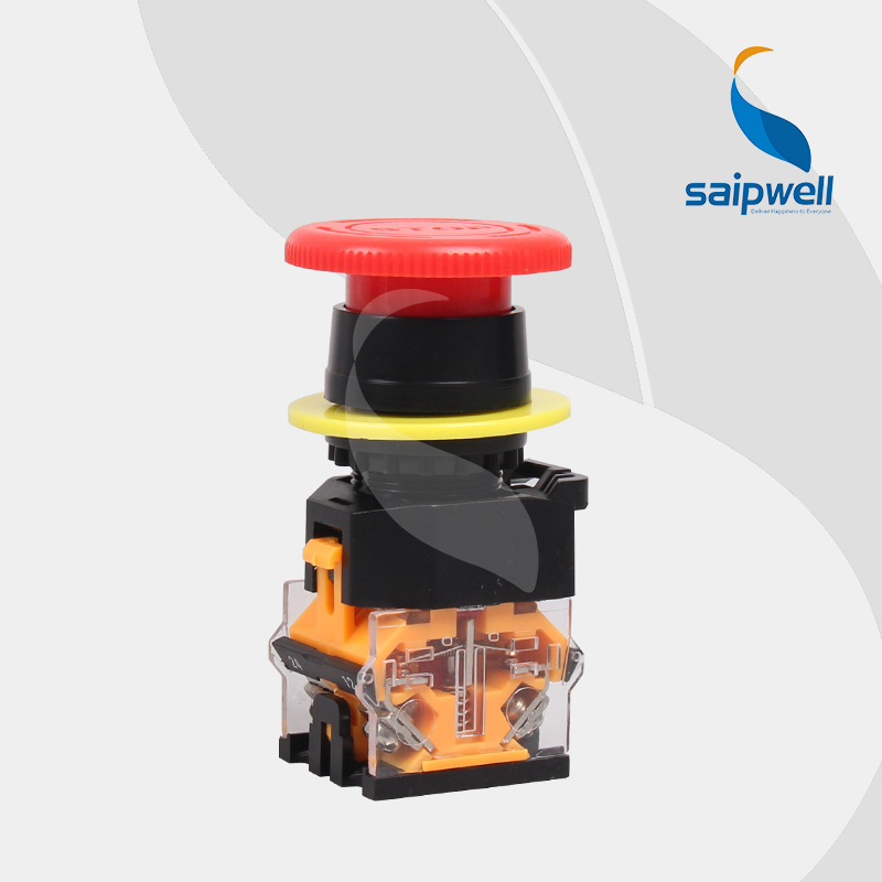 SAIP/SAIPWELL Control IP65 Protection Level Low Flat Button