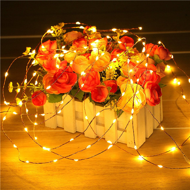 15m 150 led Multicolor Waterproof Holiday Birthday Decorations Solar Led Mini String Light