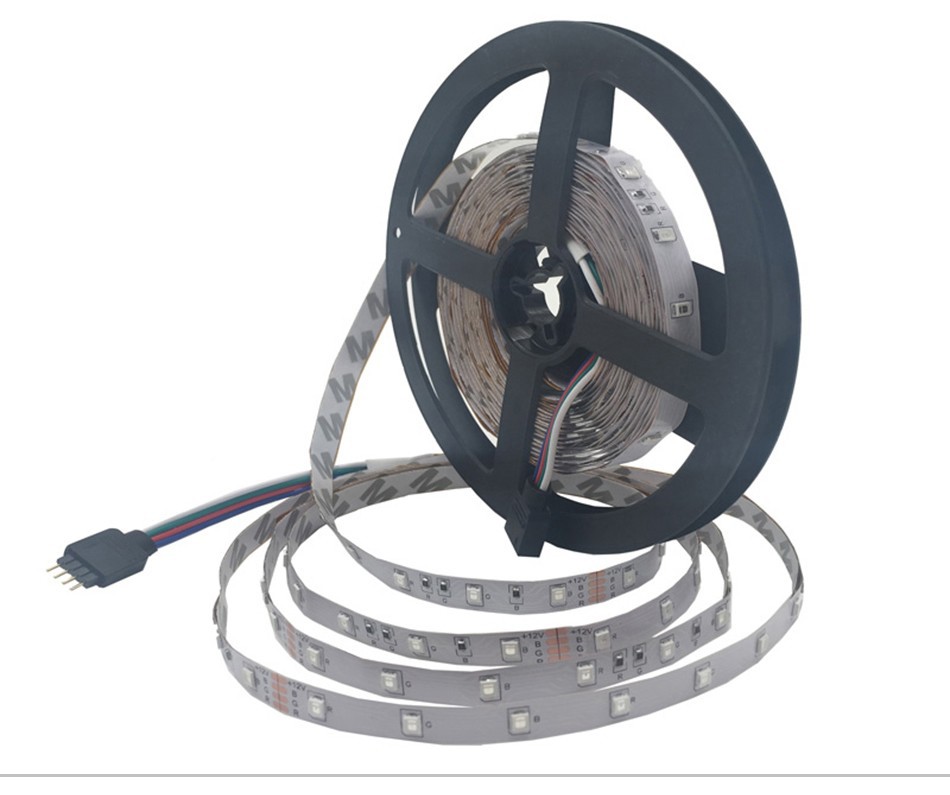 12v flexible waterproof led lights 5050 3528 30led 60led 12 volt led light strips with remote