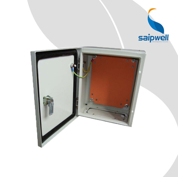 SAIP/SAIPWELL Low Price 300*300*200mm Weatherproof Ip67 Wall Mount Steel Switch Enclosure