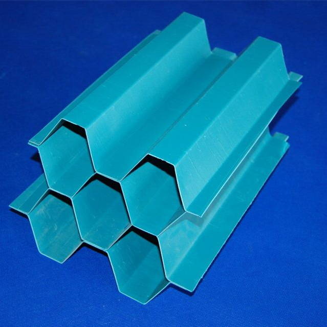 lamella hexagonal honeycomb packing inclined tube settlers hexagonal honeycomb slope tube