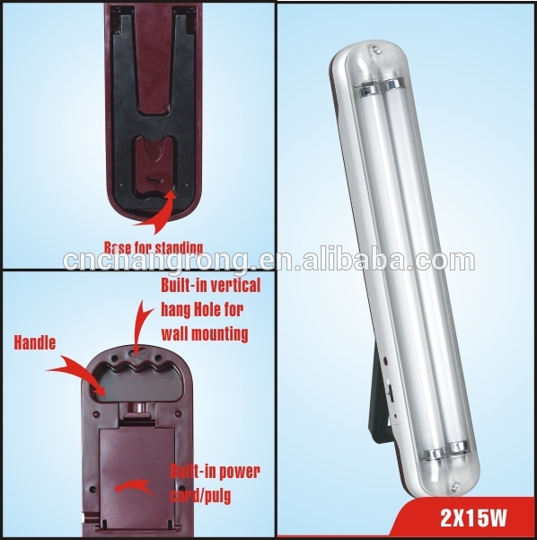 rechargeable led stand light solar led emergency light tube