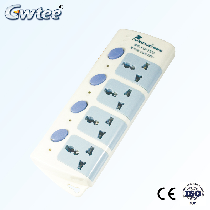 multi electrical extension socket/outlet