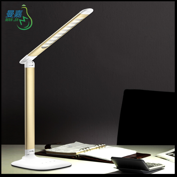 Free sample bed room reading folding eye protection led desk lamp modern