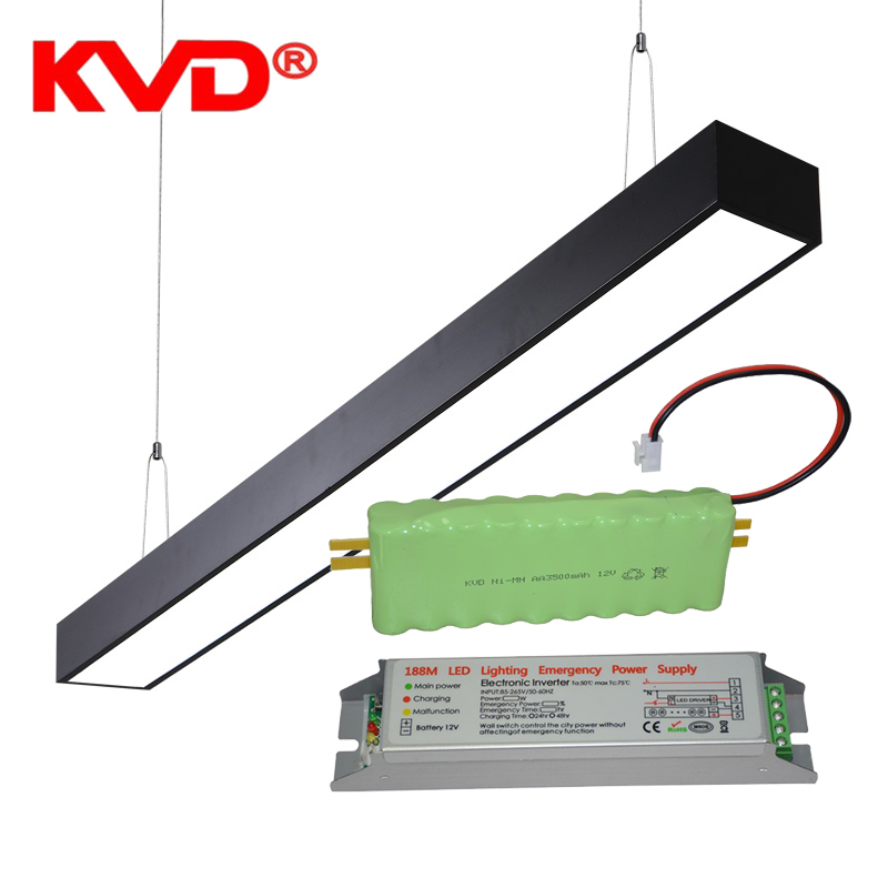 KVD LED linear light emergency conversion kit 90mins 120mins emergency time LED battery backup power