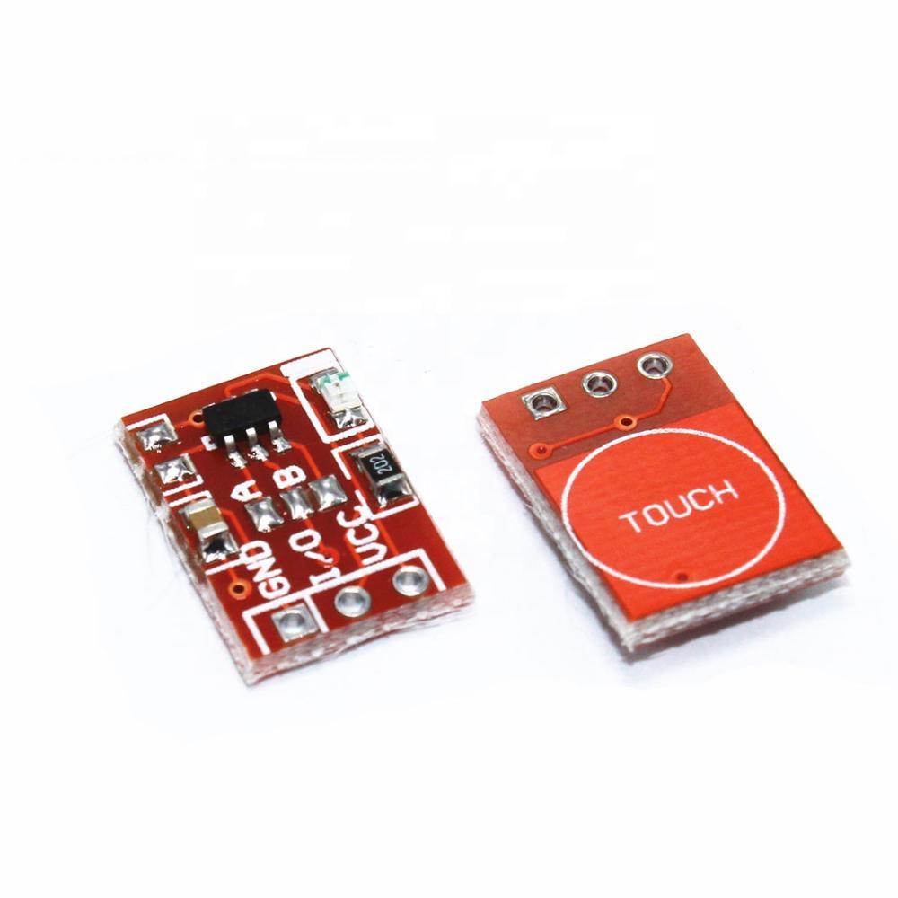 TTP223 self-locking point-action capacitive switch in touch button module