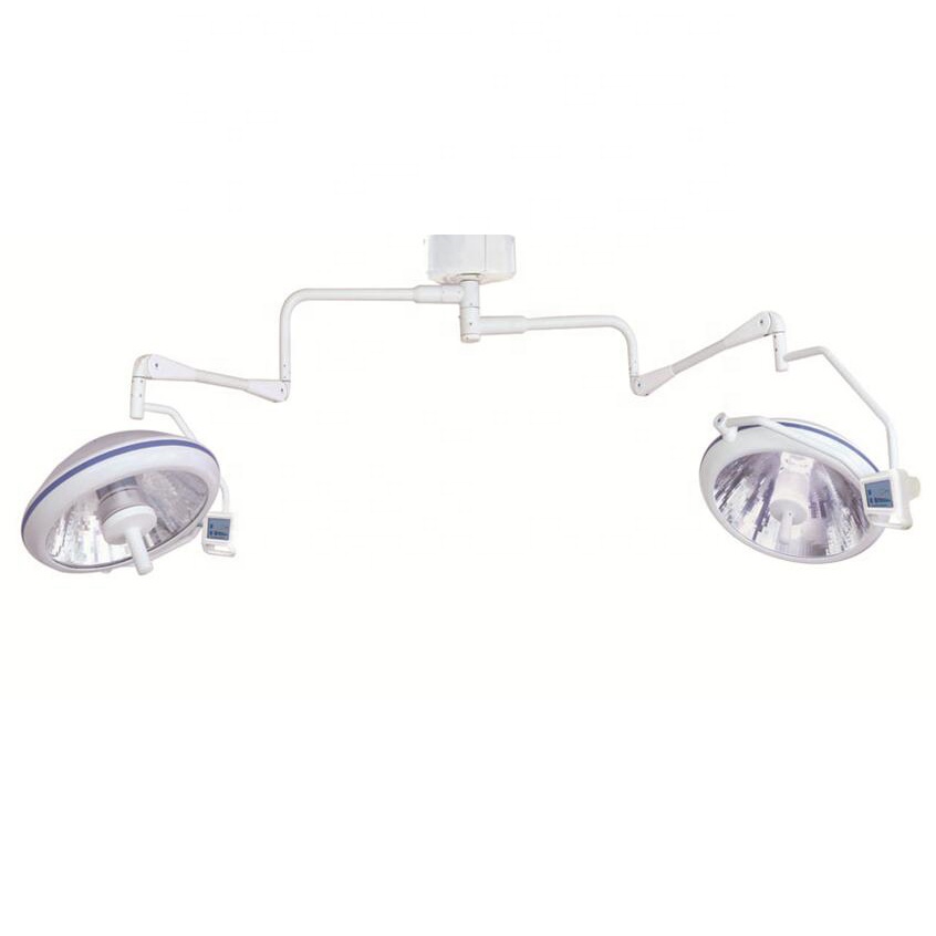 Hospital Medical Double Head Halogen shadowless led operating lamp