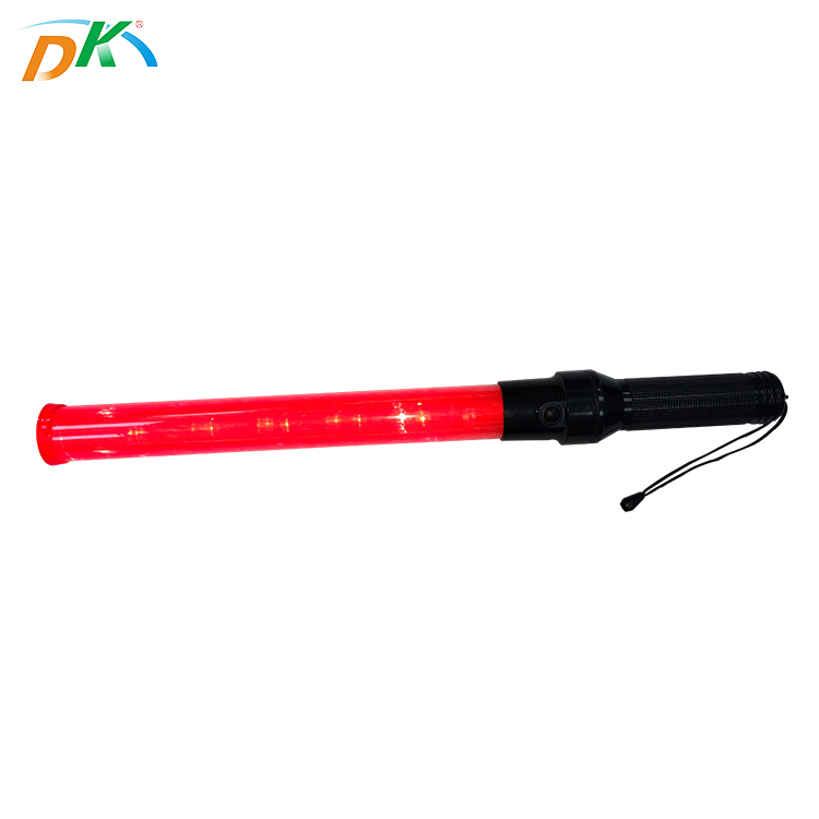 DK police safety long traffic baton flashing warning light manufacturer