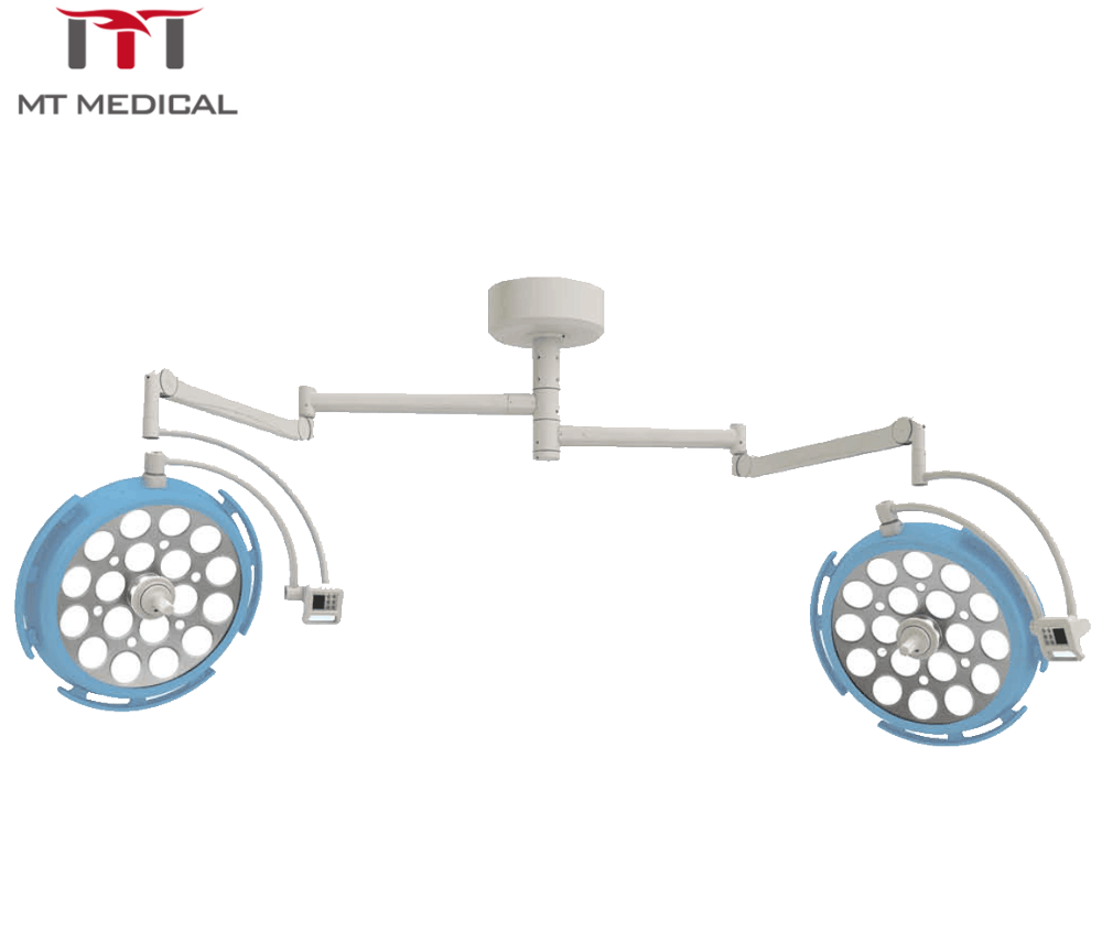 Medical two arms LED surgery operation theater room OT lamp lighting
