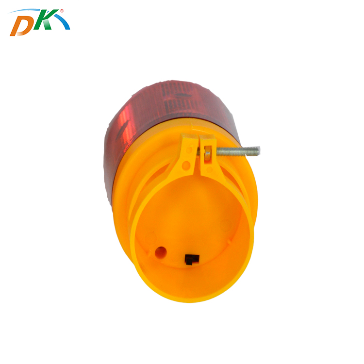 Road Construction Traffic Cone 500 Visual Range Solar Flashing Warning Light