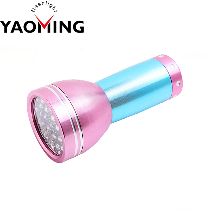 Aluminum Alloy 28 Leds Torch Flashlight AAA Battery Power Source For Hunting