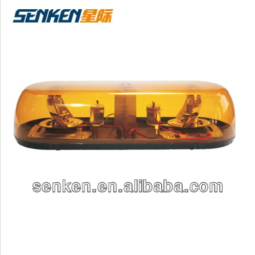 Senken amber LED warning lightbar meet ECE R65 amber minibar