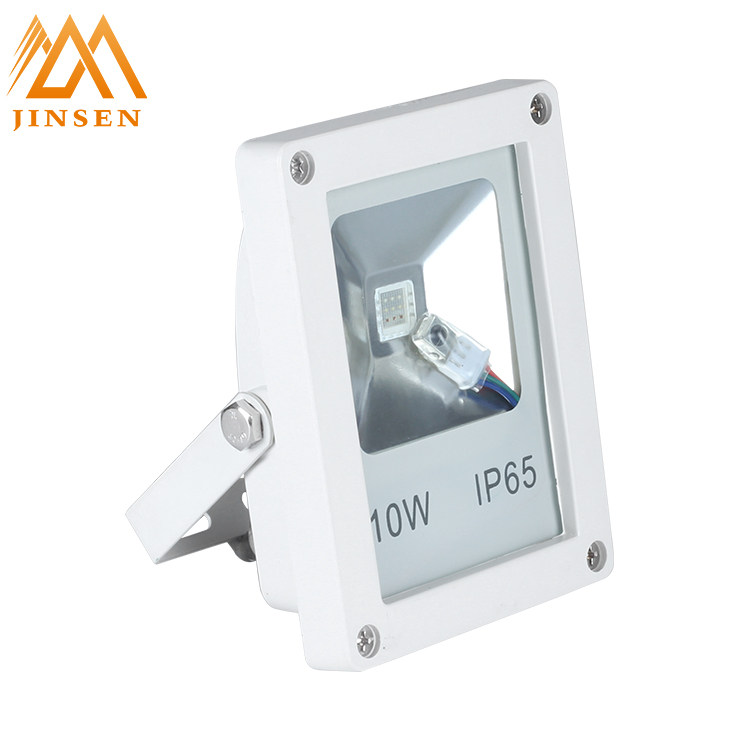 Free US$500 coupon 10w Hot sale die cast aluminum rgb led flood light outdoor