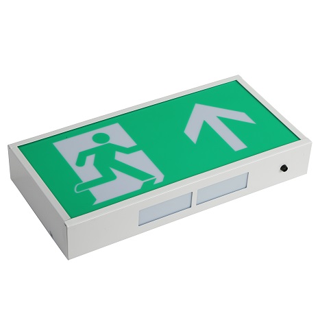 Steel Casing LED Emergency Exit Sign With Running Man