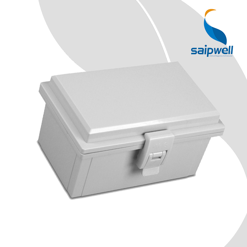 SAIP/SAIPWELL High Quality 140*200*100 Electrical ABS Waterproof Box with Plastic Draw Latch