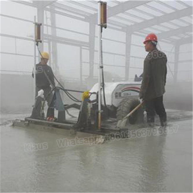 Super Quality Gasoline Motor Concrete Surface Finishing Laser Screed Machine For Asia Market